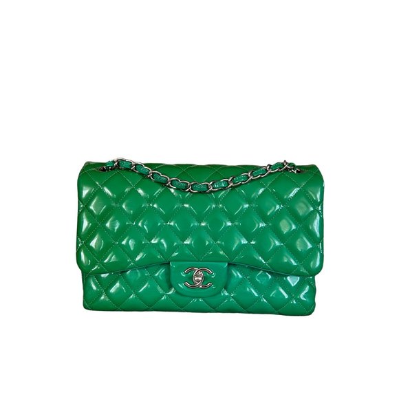 CHANEL Handbags - Chanel Patent leather flap bag